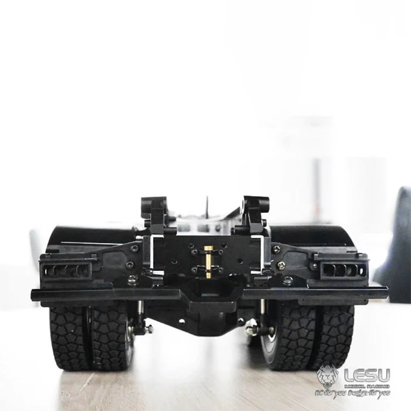 LESU 1/14 Tamiya Truck Wywrotka Ciężki Przyczepa Wywrotka Tylny Zderzak H-1303