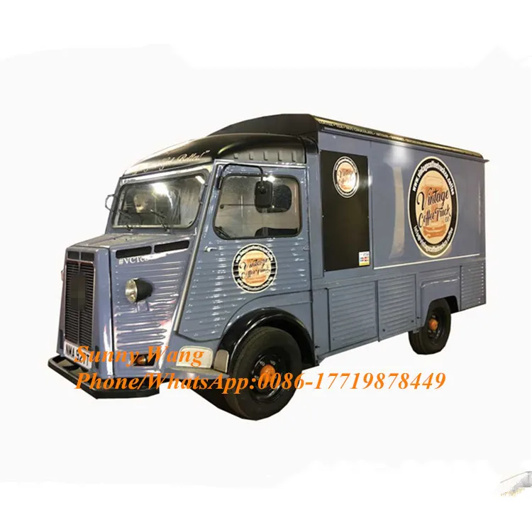 Chariot de nourriture de cuisine mobile, camion de nourriture Hotdog, camion de nourriture de barbecue, camion de crème glacée mobile, remorque de nourriture de pansement, vente en gros