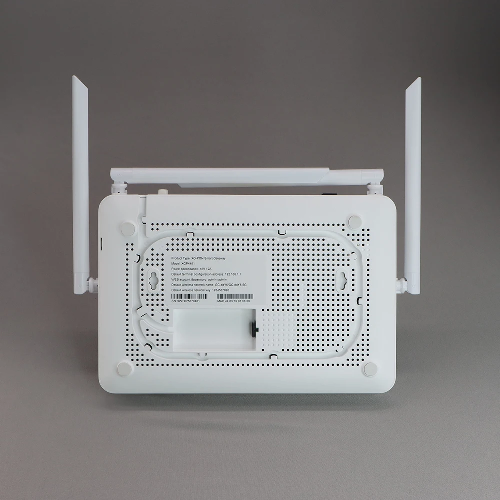 XGP4491 100% Brand NEW 4 Gigabit LAN FTTR GPON EPON ONU Wifi6 4*10G PON VOIP TEL ONU Bridge Downstream Optical Port FTTR ONT