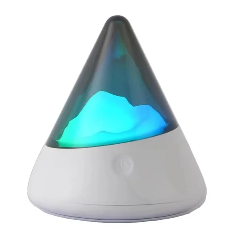 La nuova luce notturna RGB con controllo touch ricaricabile tramite USB adatta per la decorazione domestica all'aperto