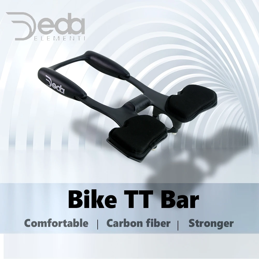 Deda-Bike Rest Bar, 31.8mm, 3K Carbon + Aluminum Alloy, Handlebar, Bicycle Parts, Bike Cycling