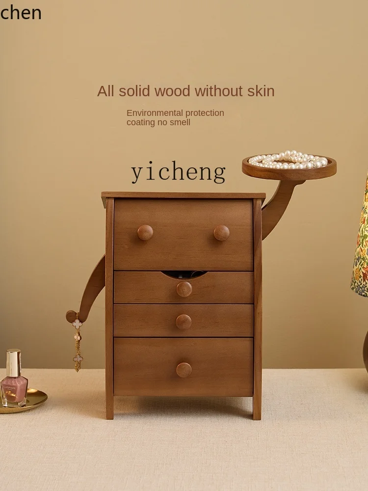 ZML Solid Wood Cute Jewelry Box High-end Wedding Gift Necklace Ring Bracelet Gold Jewelry Box