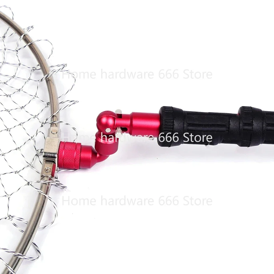 Carp Nets Tool Coarse Fishing Tilt Folding Accessories Mini Quick Release Connector Barbel Joint Aluminium Alloy Landing Net