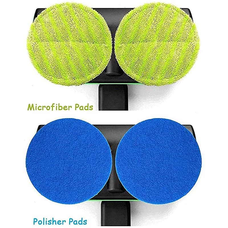 20Pcs Replacement Parts Pad For Cordless Electric Mop Sweeper Wireless Electric Mop Replacement Scrubber Pad