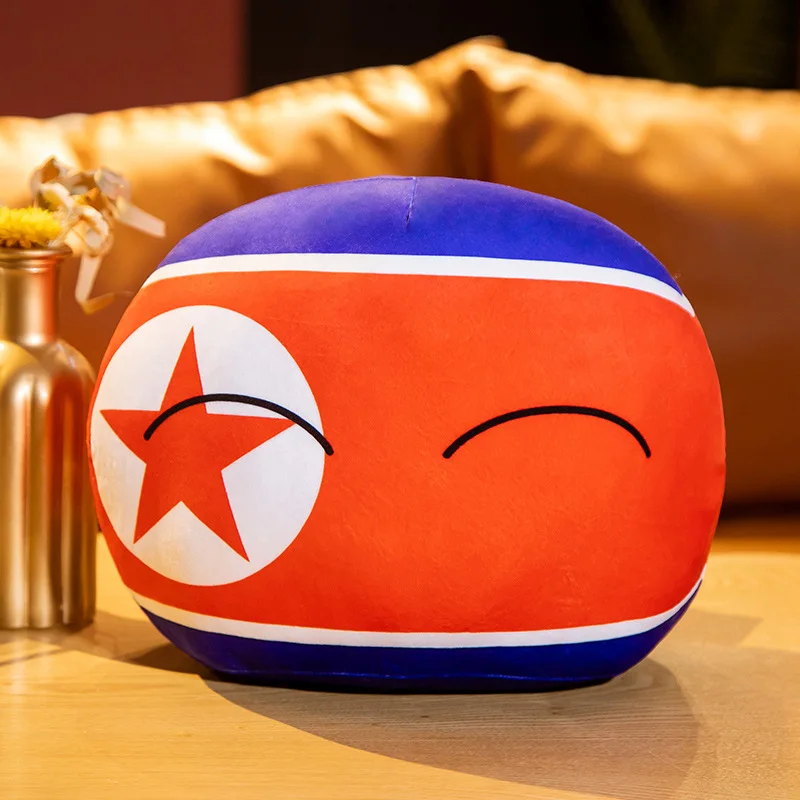 Boneca do luxuoso do país do countryball para crianças, brinquedo do luxuoso, pendente, presente do Natal, Polandball, 10 cm, 30 cm, 40cm