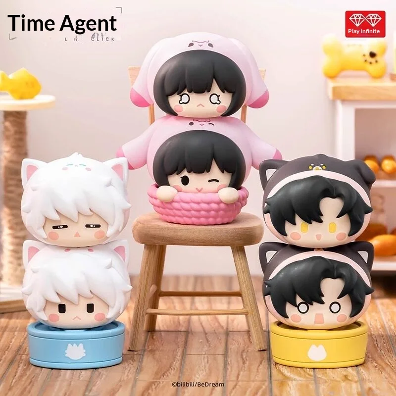 

Time Agent "animated cute pet stacking music trend blind box peripheral genuine millet ornaments