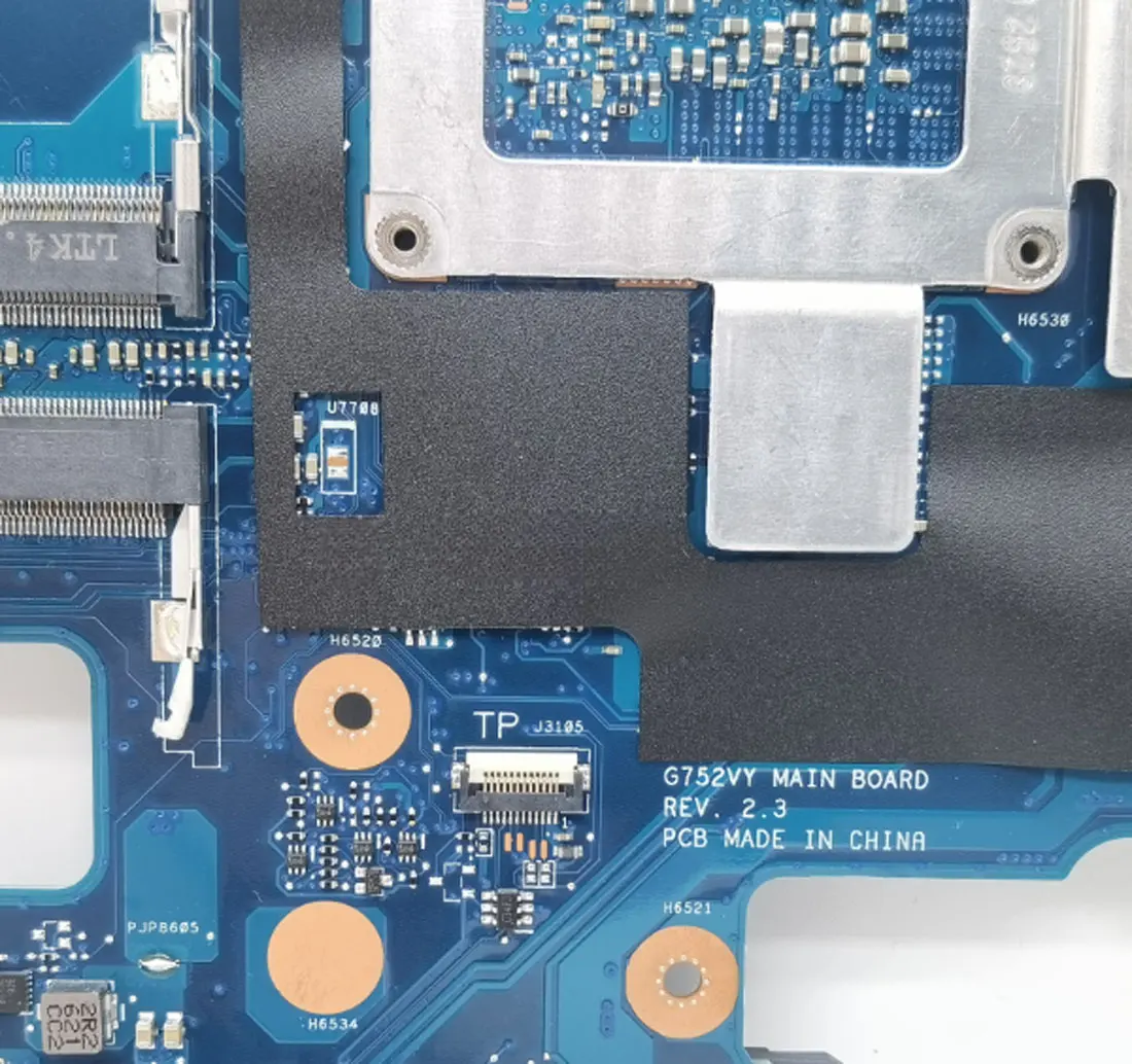 Imagem -04 - Placa-mãe do Portátil para Asus G752vy Rev.2.3 I76700hq Cpu Gtx970m 980m Gpu 60nb09x0 Ddr3 100 Testado