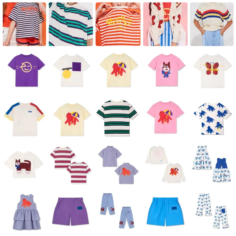 

PER-SALE 2026 Summer Wyn Baby Girls Cute Sets Print Kids T-shirts and Pants Sweater Girls dress Sets Flower Girl Children Blouse