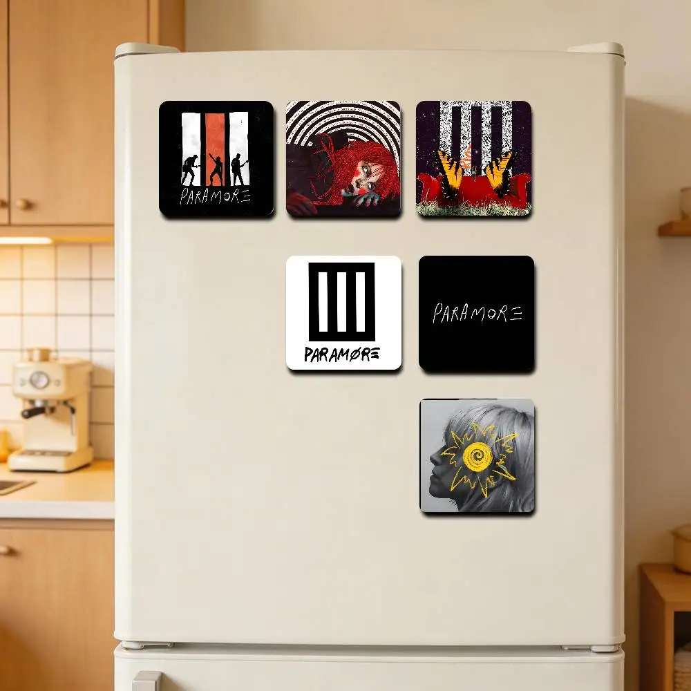 Band P-Paramore Sublimation Magnet Cartoon Anime CuteFridge Magnets Personalized Sublimation Products for Kitchen