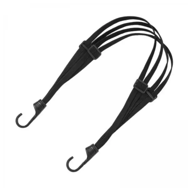 Motorcycle Helmet Luggage Elastic Rope Anti Slip Buckle Retractable Binding Strap for Rear Rack