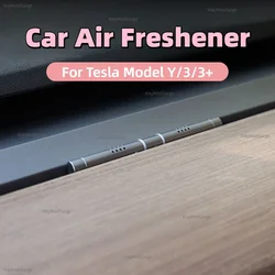 Air Freshener for Tesla Model 3/Y/3+ Car Dashboard Perfume Fragrance Ornament Aromatherapy Diffuser Scent Smell Auto Accessories