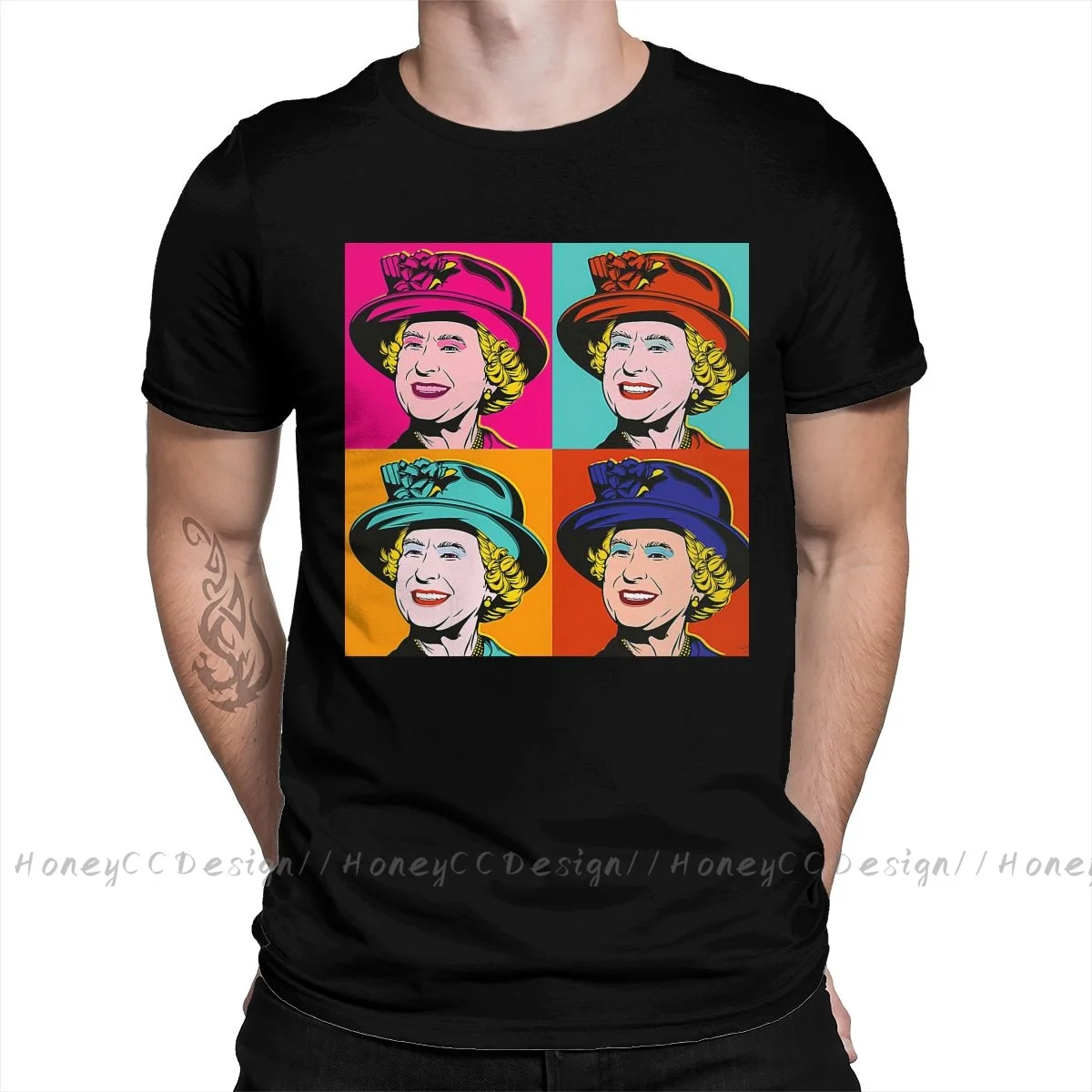 Shirt Men Clothing Elizabeth Alexandra T-Shirt God Save The Queen 1 Fashion Unisex Short Sleeve TShirt Loose