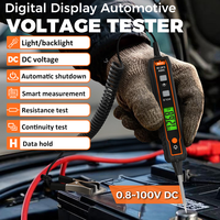 POROMETISTO VT01A Car Tester Pen Voltage Circuit Test DC Digital Display Electric Pen Probe Pen Auto Diagnostic Tools 0.8-100V