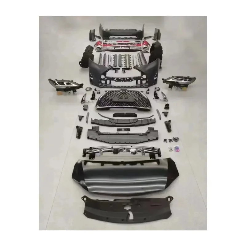 

Car Body Kit for Alphard Velfire 2015- to Lm LM300 Body Kit with Front Rear Bumper Grille,headlight,taillight,hood