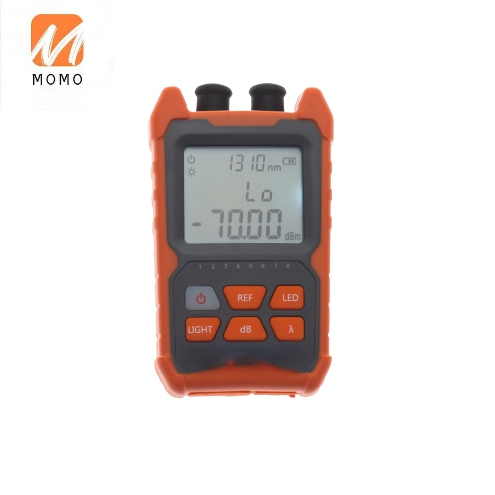 Portable Handheld VFL With 5km/10km Laser Source Visual Fault Locator All-In-One Mini Fiber Optical Power Meter