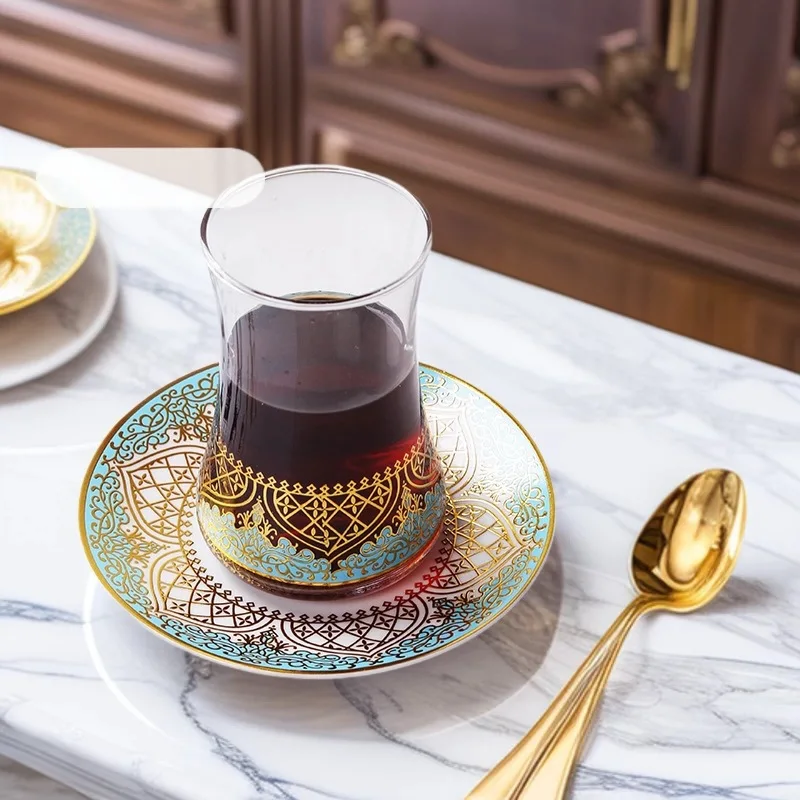 Turkish style coffee cup expert Internet celebrity coffee cup Exotic Arabic specialty tea cup COFFESET
