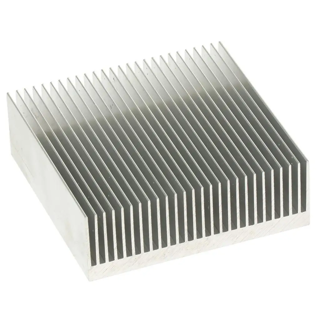 Aluminium Heatsink for Power Transistor IC Chip Heatsink White Cooler Fin