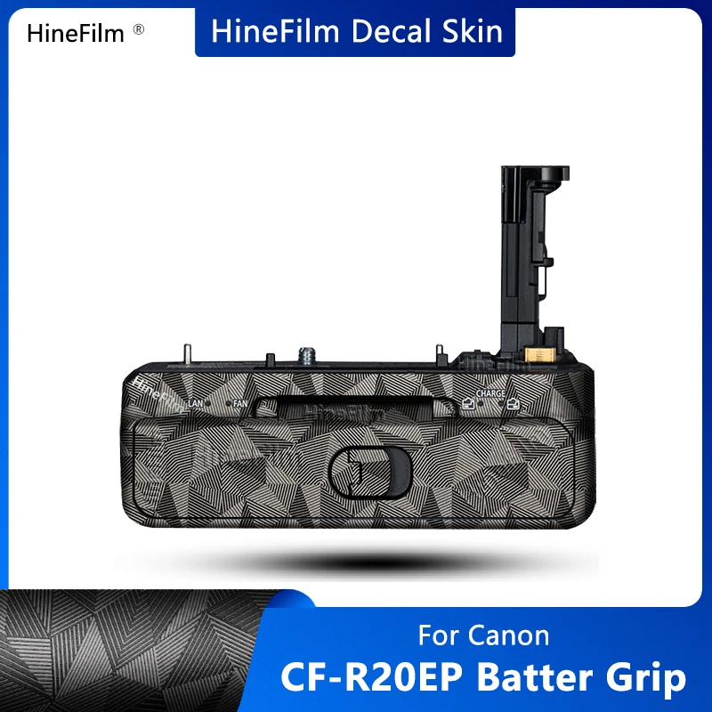 

Hinefilm Skin for Canon CF-R20EP Battery Grip Sticker r5ii Camera Battery Grip r20ep Wrap Cover Film R5M2 R5 II Battery Skin