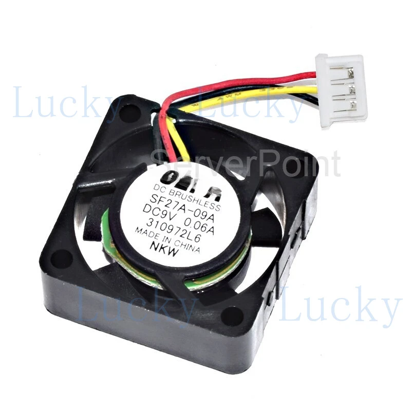 f  New SF27A-09A DC9V 0.06A 3010 3-Pin Silent Cooling Fan For SEPA