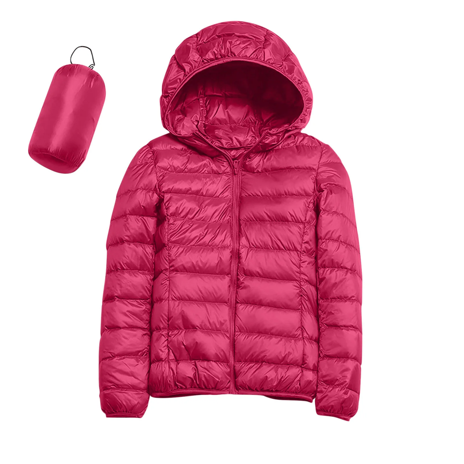 Doudoune imperméable légère et décontractée pour femme, manteau multicolore à capuche en duvet de canard blanc, nouvelle collection hiver
