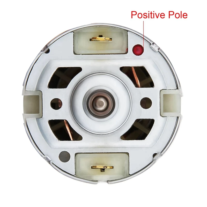 ABJI-21V RS550 DC Motor For Reciprocating Electric Saws, 8 Teeth, High-Power With Helical Gear