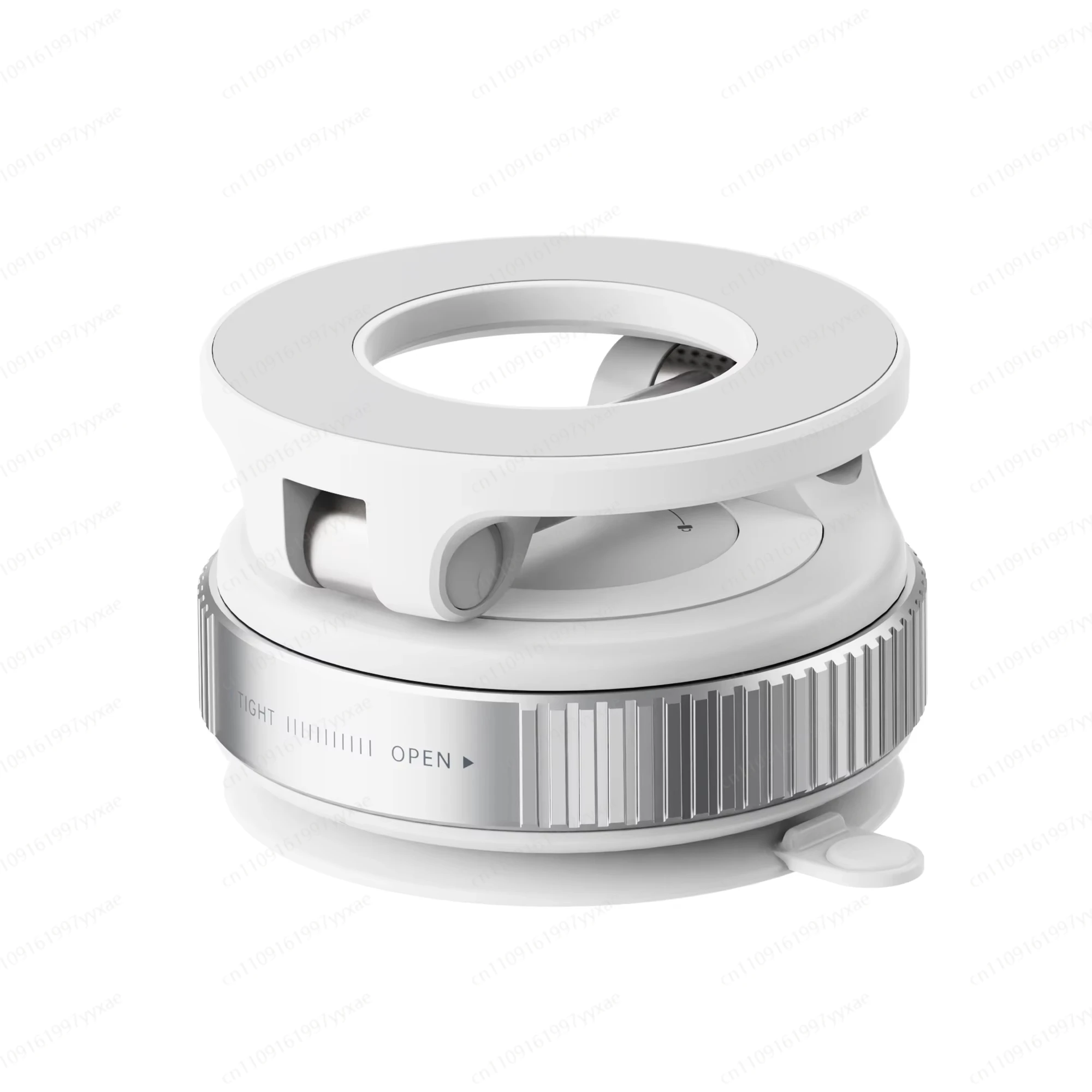 Alloy Magnetic Suction Cup Car Dashboard Mobile Phone Holder Flexible 360 Rotating Windshield Installation Portable Foldable