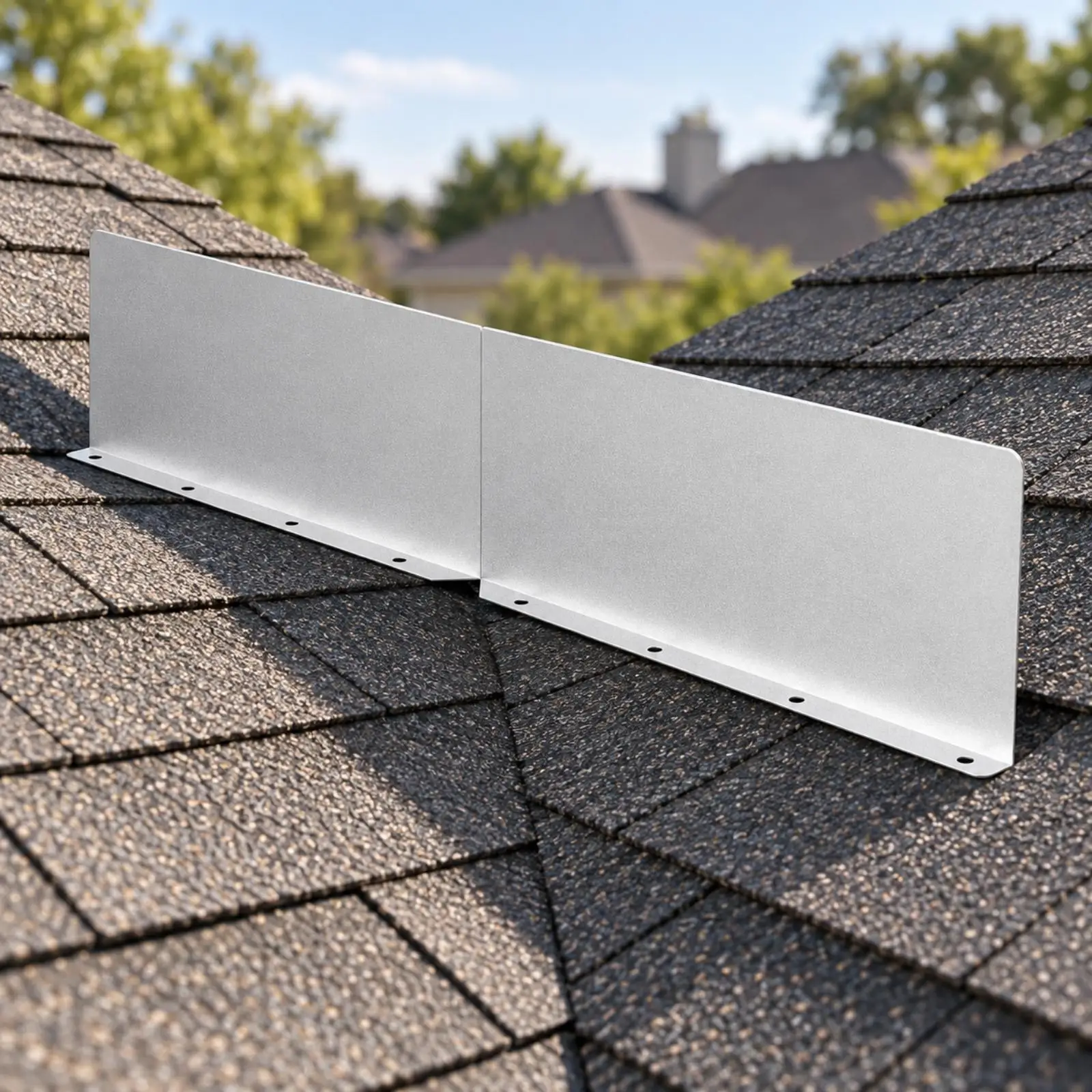 2 Pieces Rain Diverter Overflow Protection Bendable Gutter Corner Splash Guard Corner Gutter Splash Guard Rust-Resistant