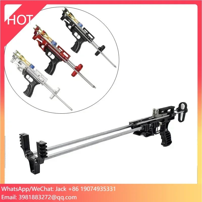 

Upgraded Hunting Slingshot Powerful Mini Slingshot Multifunctional Outdoor Steel Ball Shooting Fishing Other Shooting Products