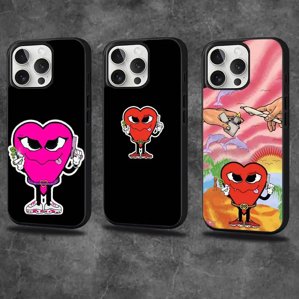 

La M-Mafia del Amor Phone Case For iPhone 16,15,14,13,12,11,Pro,Max,Plus,Mini,SE4,E Magnetic Magsafe Wireless Charging