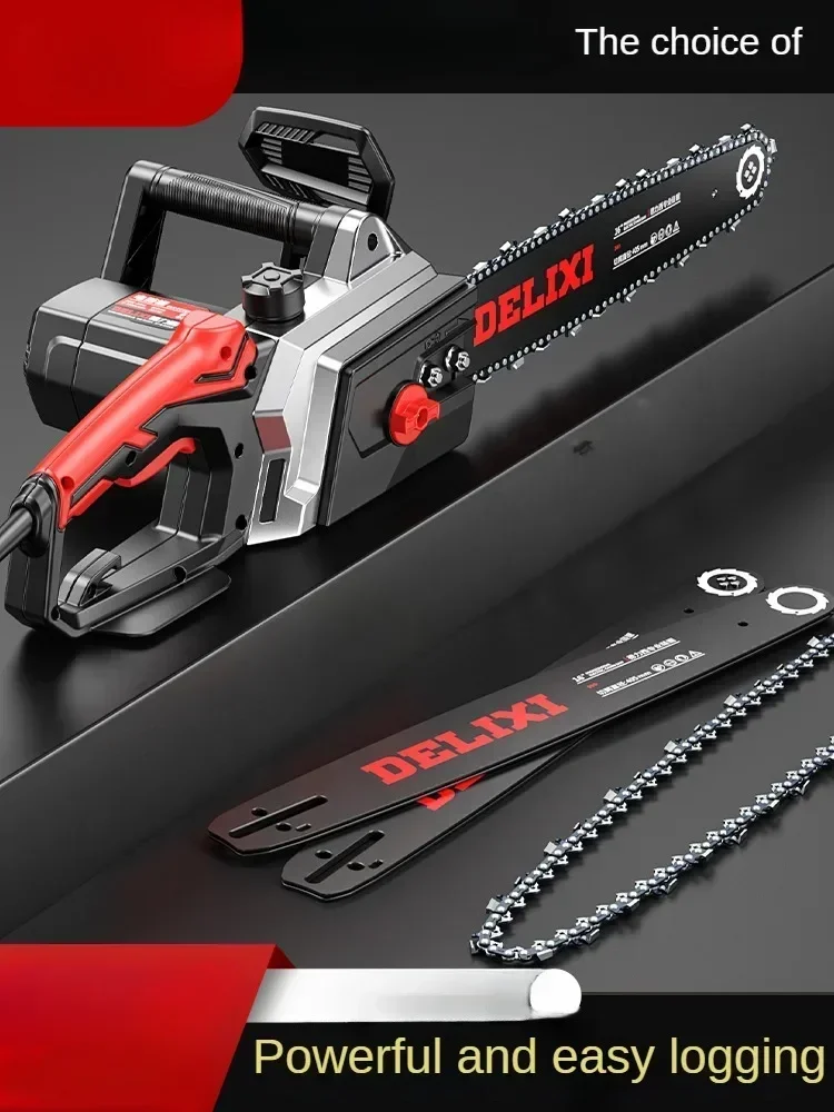 

Мощная проводная электрическая бензопила 220 В для наружного лесозаготования и резки дров