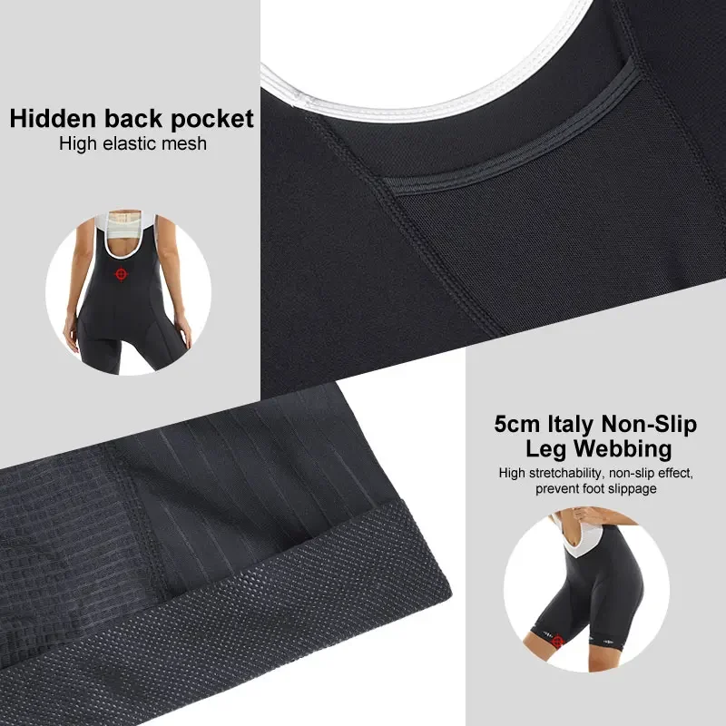 X-TIGER Женские велосипедные шорты с нагрудником Женские шорты с мягкой подкладкой MTB Ride 6-часовые велосипедные колготки Slim Fit UPF 50+ Спортивные шорты