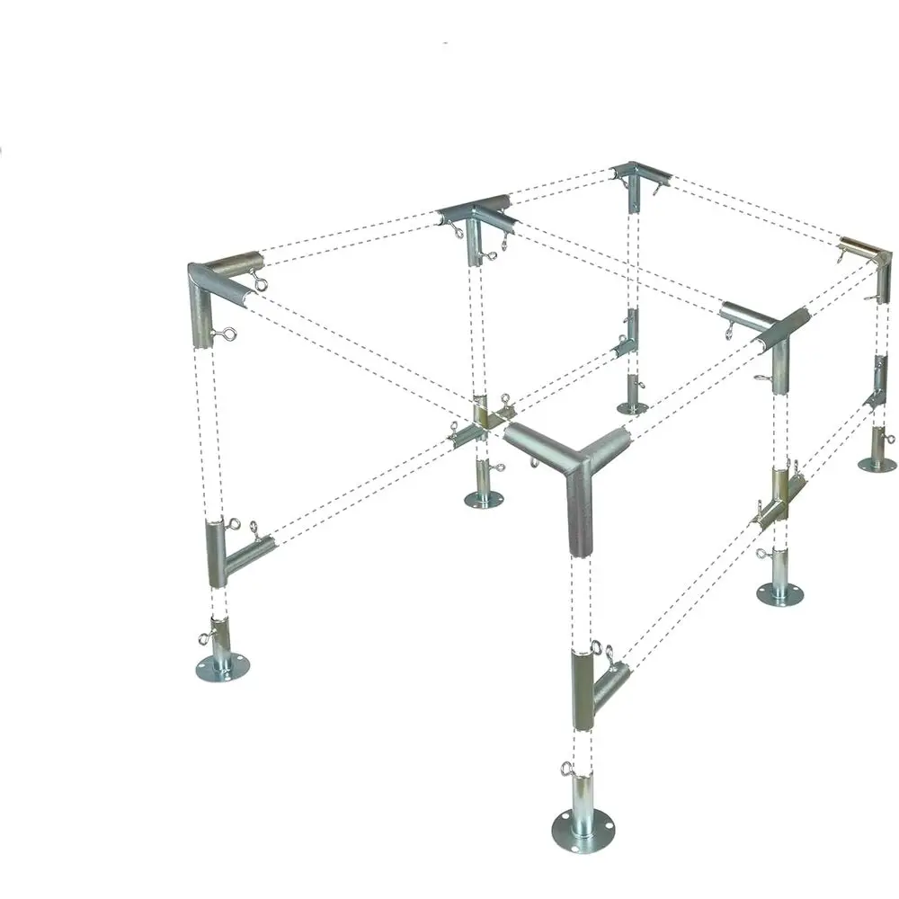 

6-футовый односторонний тент Lean-C Carport с набором труб EMT, вариант диаметром 1-3/8