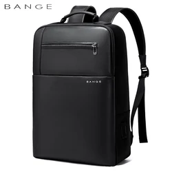 2023 New Business Backpack Men Fashion 15.6 in Laptop Backpack Work Man Bag Unisex Black Male Backpack Mochila Waterproof