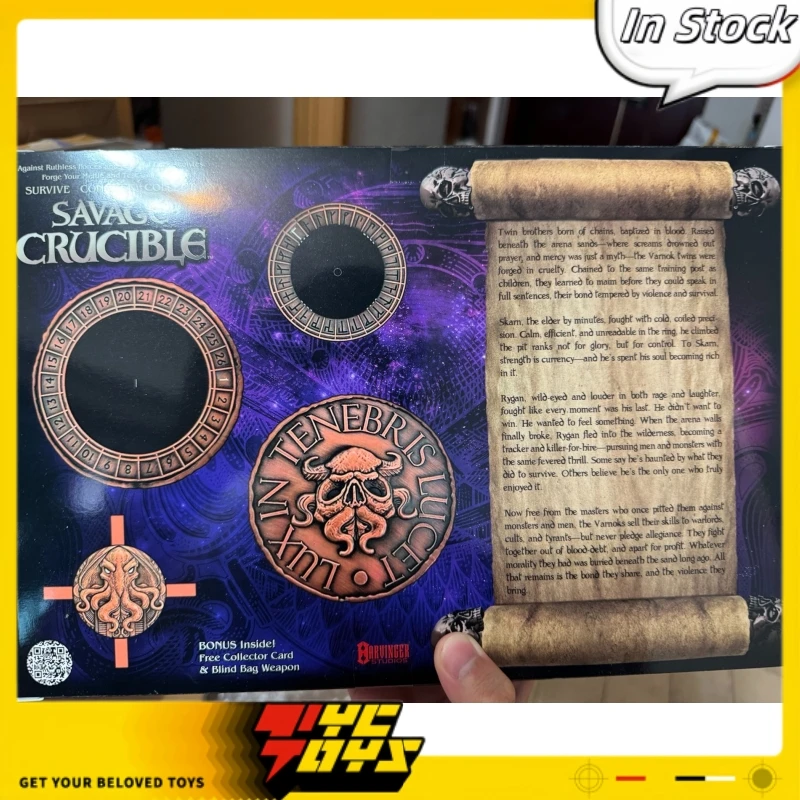 

TYCTOYS Genuine Harbinger Studios 1/12 Savage Crucible Valenox WF Выставка Ограниченная серия Фигурка Модель Игрушечный орнамент
