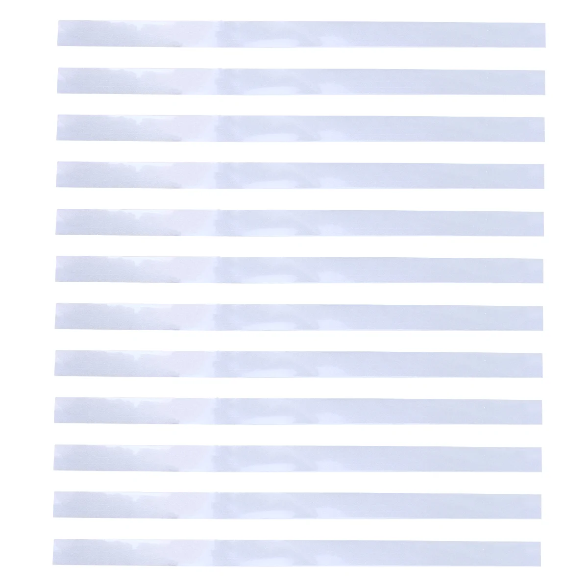 12 Pcs Reflective Paper Strip Tachometer Sticker High Reflect Material Self Adhesive Reflective Tape For Optical Counter Roadway