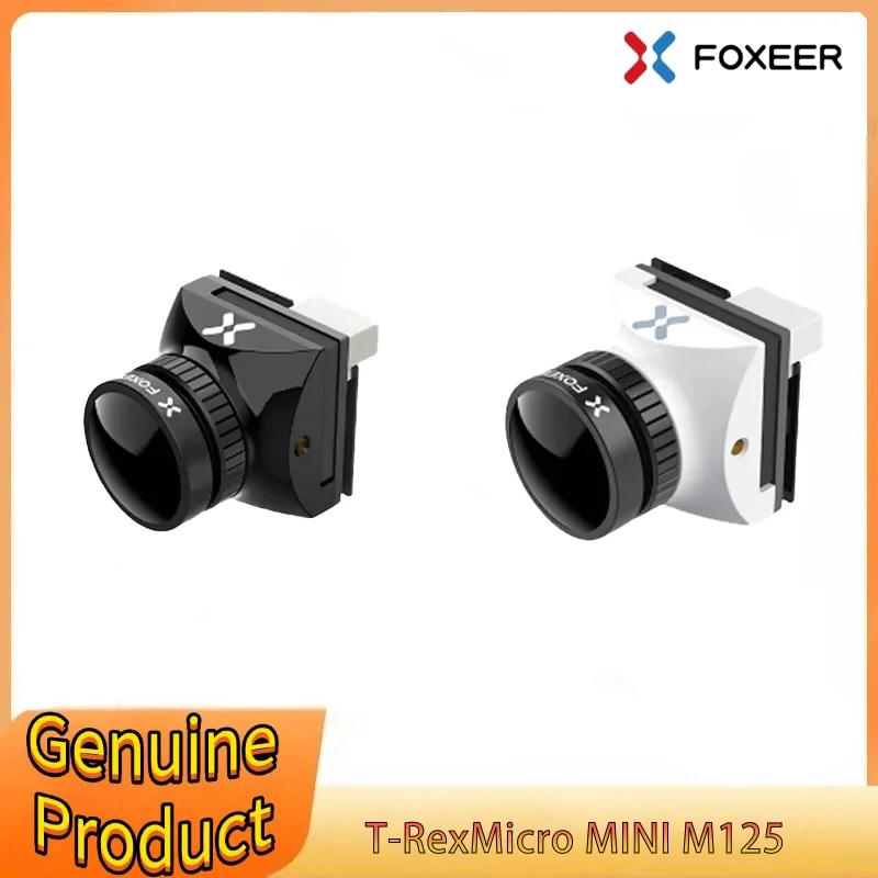 

Foxeer T-Rex Micro 1500TVL Super WDR 4:3/16:9 PAL/NTSC Switchable Low Latency FPV Camera for FPV Racing Freestyle Drones