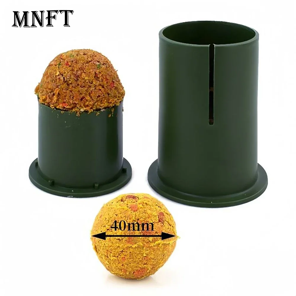 Neue Design-Karpfen-Angelball-Köder, Zubehör für 40 mm Ködergröße und Köderballformer für Angelköder