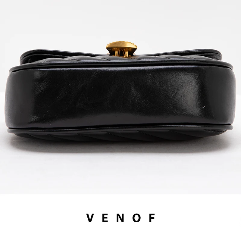 VENOF 2023 New Shoulder Chain Fashion Bag For Women Small Square Bag Crossbody Luxury Designer Classic Retro Trend High Quality