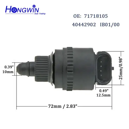 Imagen 2 del producto Cable de válvula de Control de aire en ralentí, 1/2 piezas, IB01/00, IB02/00, para Fiat speedgear, Palio, Siena 1,3, 1,5, multipla, motor de velocidad de ralentí