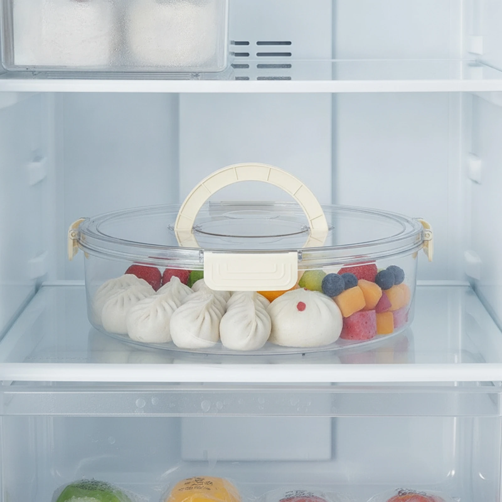 กล่องใส่คุกกี้พร้อมฝาปิดและหูห - Food Storage Handling บทวิจารณ์และราคา