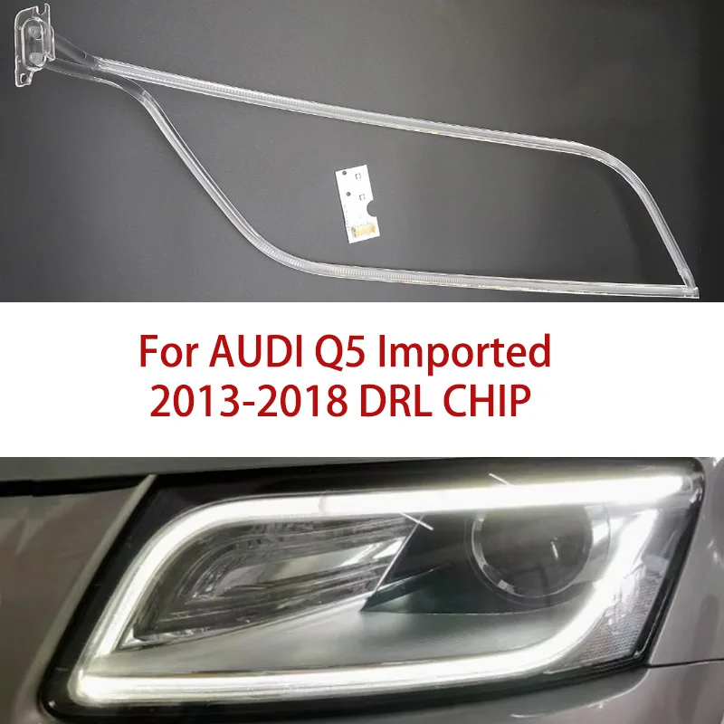 

Для Audi Q5 2013-2018 автомобильный чип DRL, направляющая полоса, балластный источник света, модуль «ангельский глаз», белый свет