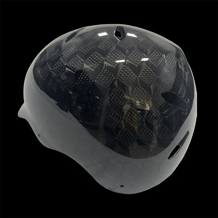 

Vintage modular Carbon fiber material bicycle helmet, stylish lightweight design, safe protective gear for unisex skating cyclin