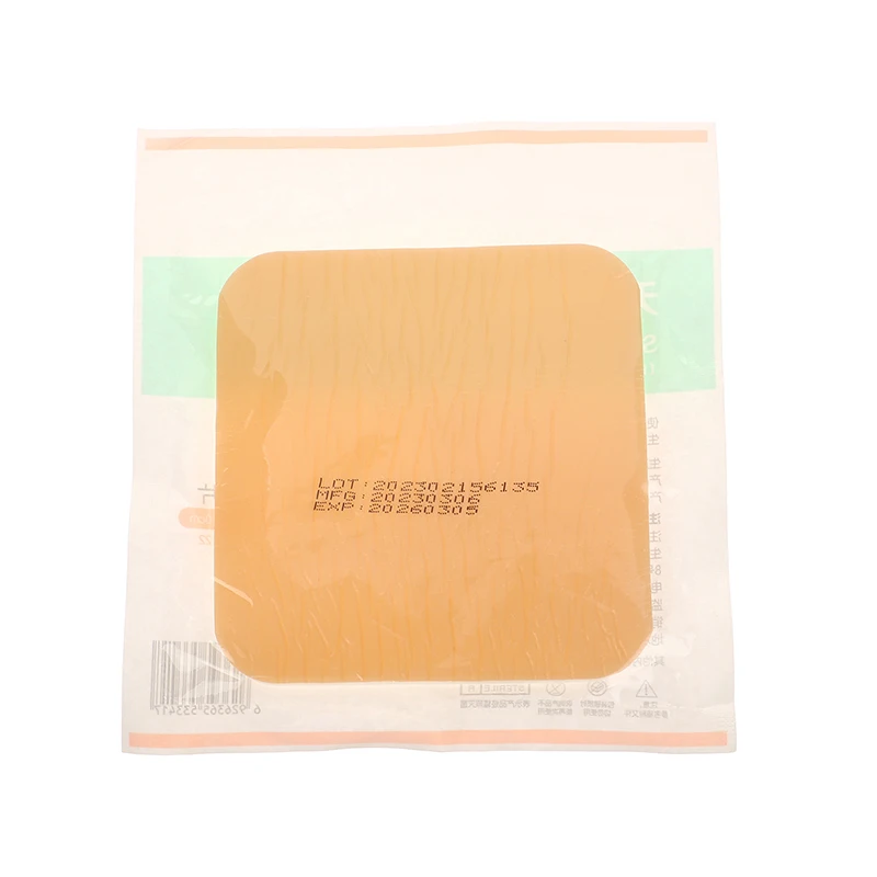 10x10cm Sterile Hydrocolloid Wound Dressing Bedsore Healing Pad Self-Adhesive Patch image 2