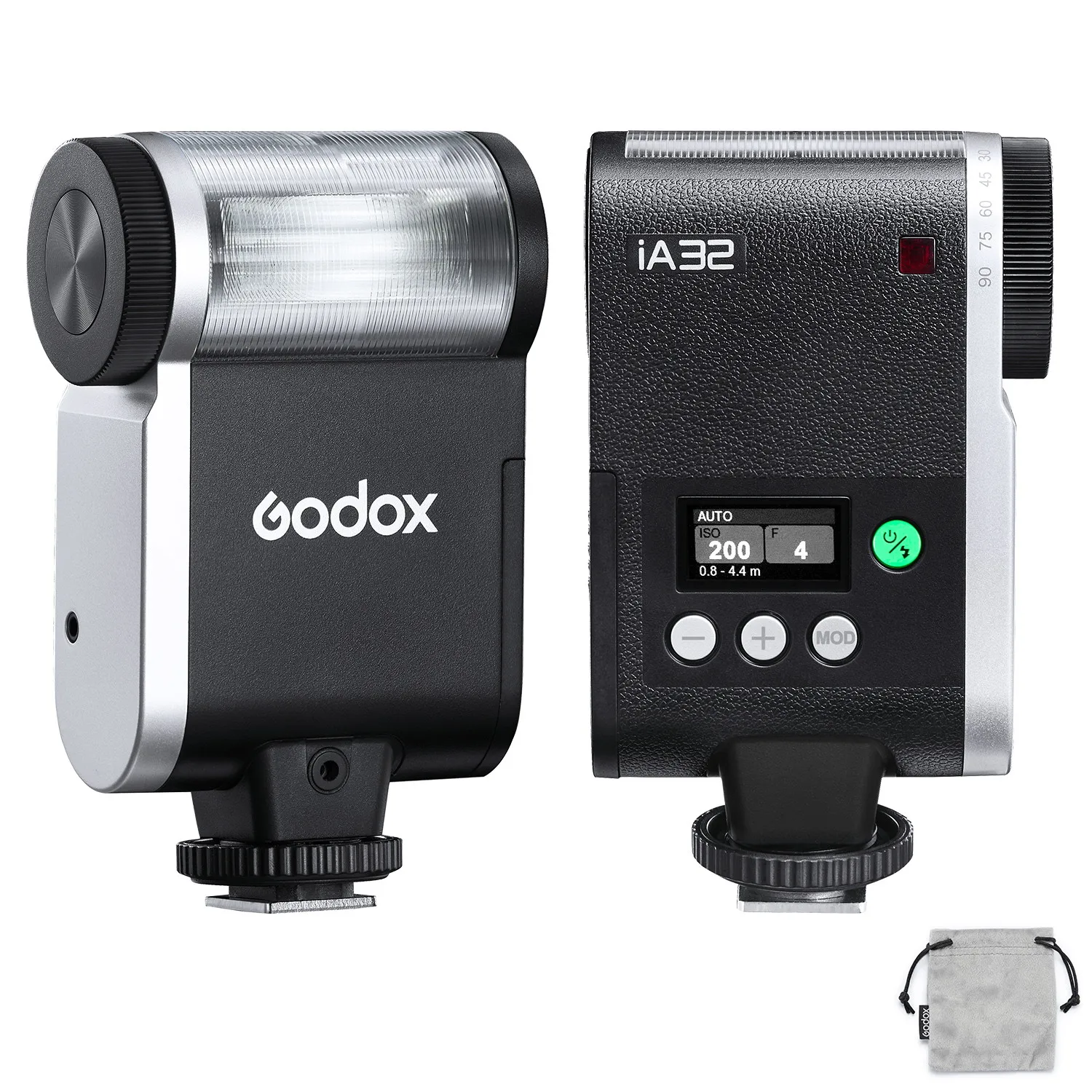 

GODOX iFlash Camera Flash iA32 Single Contact Hot Shoe Auto/Manual Modes compatible with most camera models available