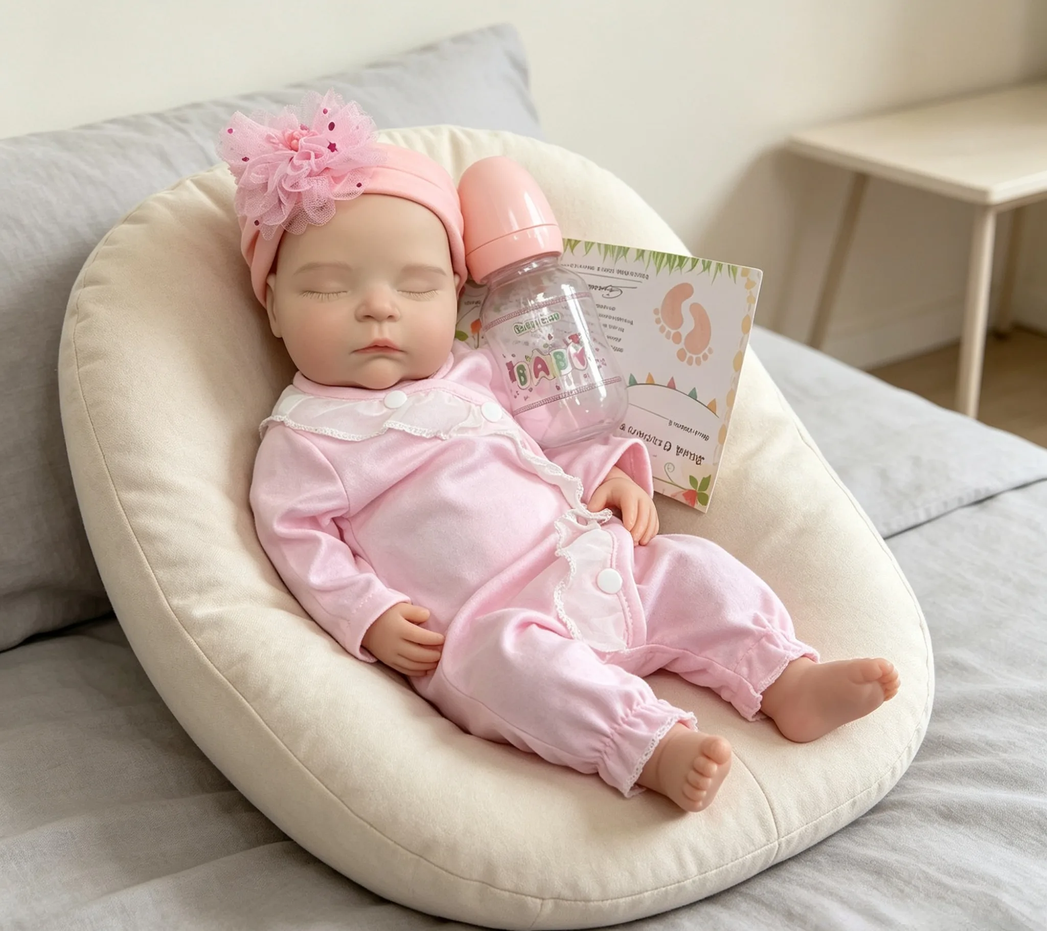 دمية طفلة ريبورن سيليكون كاملة - مراجعة Kids Toys New Born وسعره