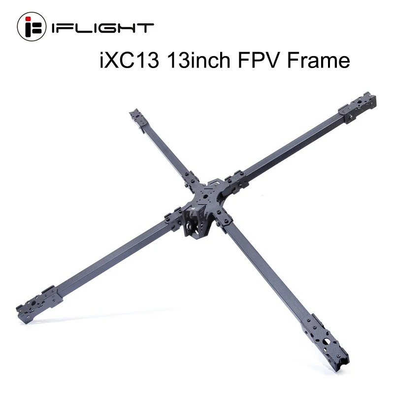 IFlight iXC13 850mm 13 inch X-CLASS Ture X FPV Racing Frame W / 10W LED Light/ 36V 48V to 12V 10A Step-down Module for RC Drone