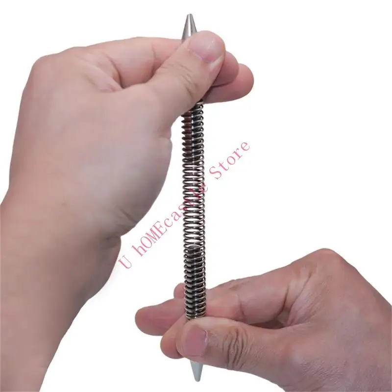 63HF Double Head Setter Hinge Pin Set Hammerless Spring Set Center Hole Striking Force Pin Removal Tool