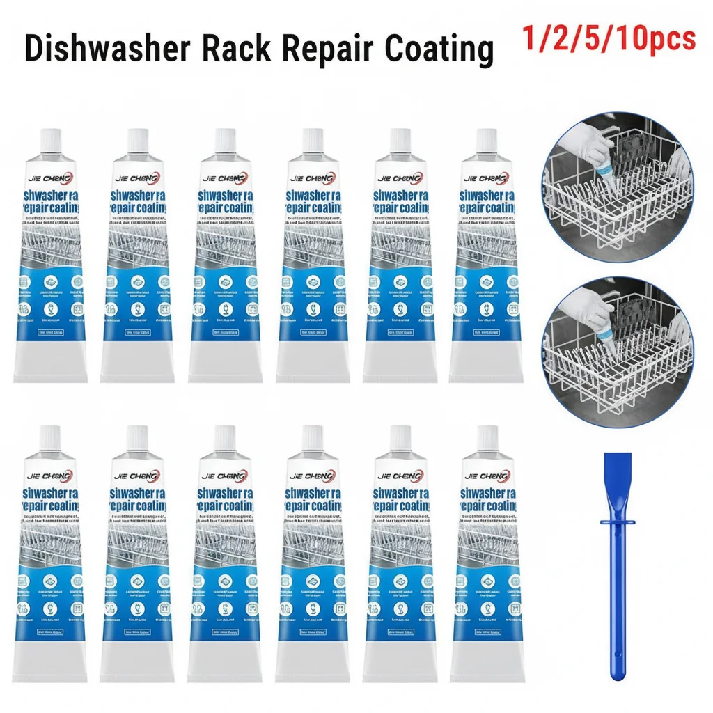White Gray Dishwashing Rack Repair Glue Waterproof Rust Proof Metal Frame Renovation Seal for Kitchen Accessories