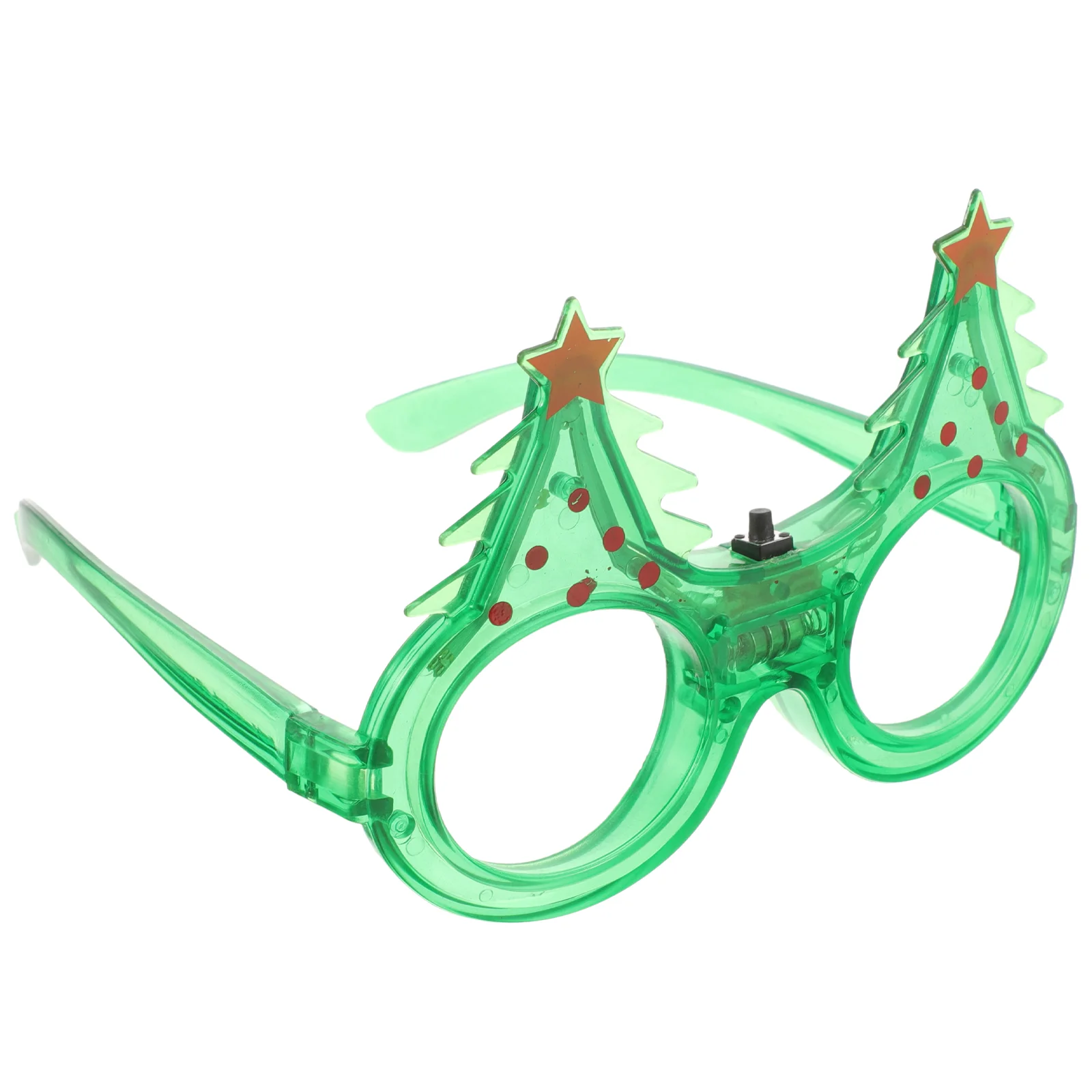

Funny Glasses for Adults Luminous Carnival Party Supplies Christmas Tree Flashing PC