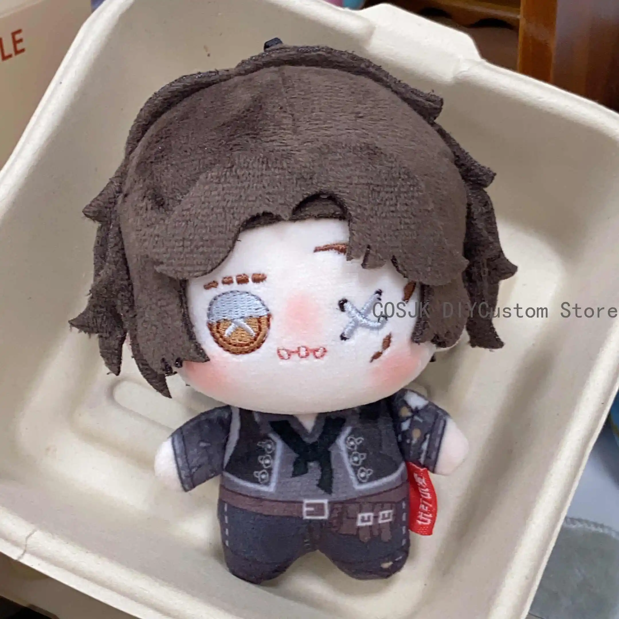 Matthias czernin identidade v10cm anime bonitounu corpo mini pingente de pelúcia chaveiro plushie saco enforcamentos mascote presentes de natal